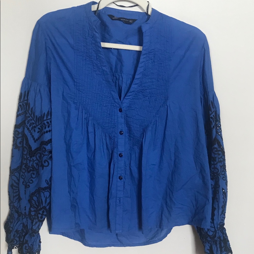 Zara Blouse Size M